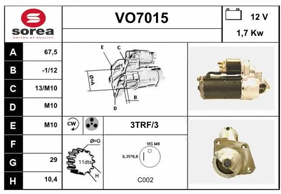 Starter (VO7015)