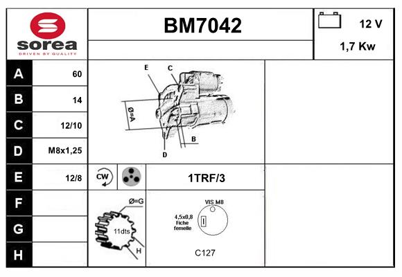 Starter (BM7042)