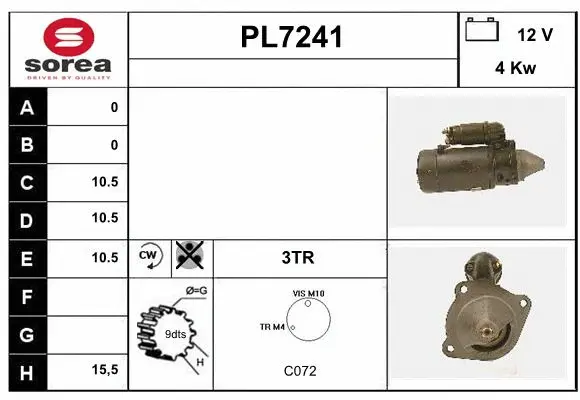 Starter (PL7241)