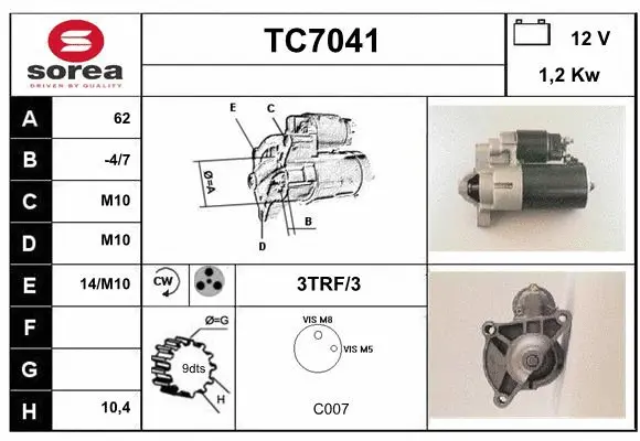 Starter (TC7041)