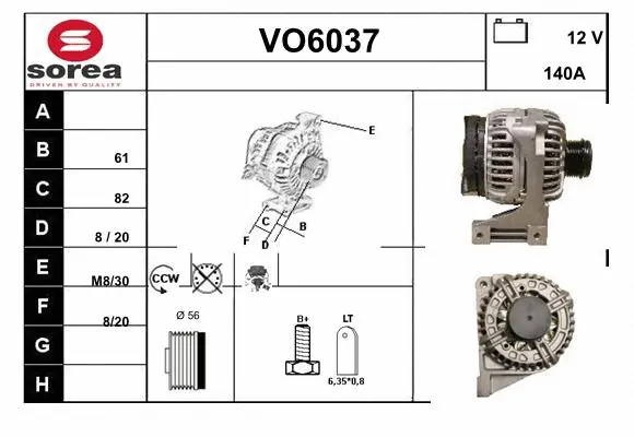 Alternator (VO6037)