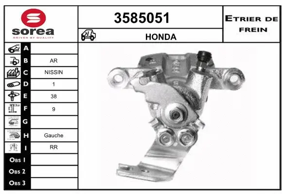 Brake Caliper (3585051)