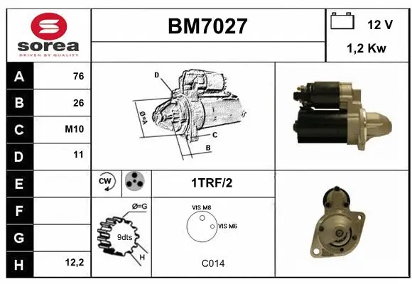 Starter (BM7027)