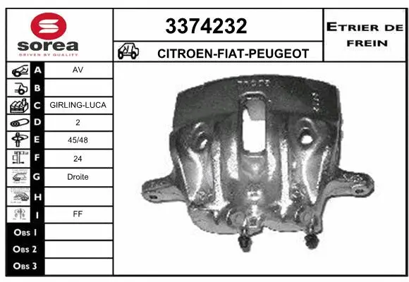 Brake Caliper (3374232)
