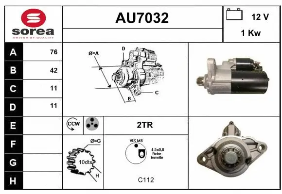 Starter (AU7032)