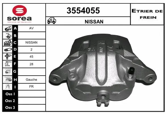 Brake Caliper (3554055)