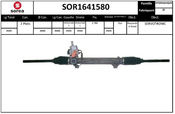 Steering Gear (SOR1641580)
