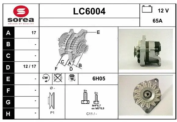 Alternator (LC6004)