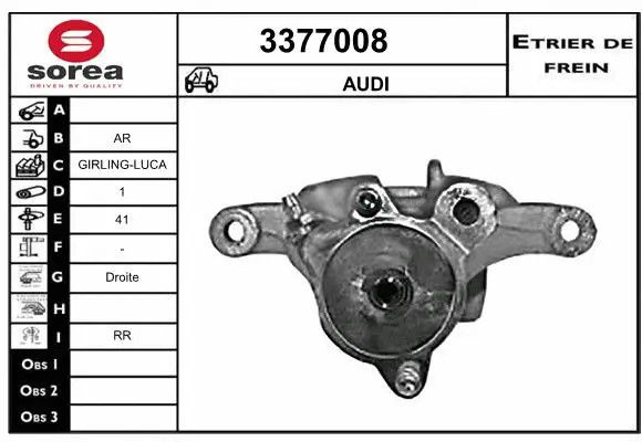 Brake Caliper (3377008)