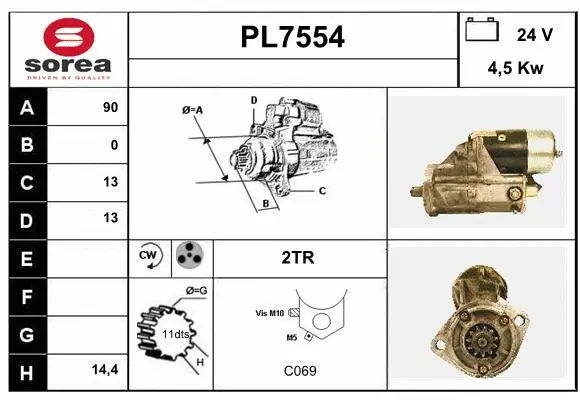 Starter (PL7554)