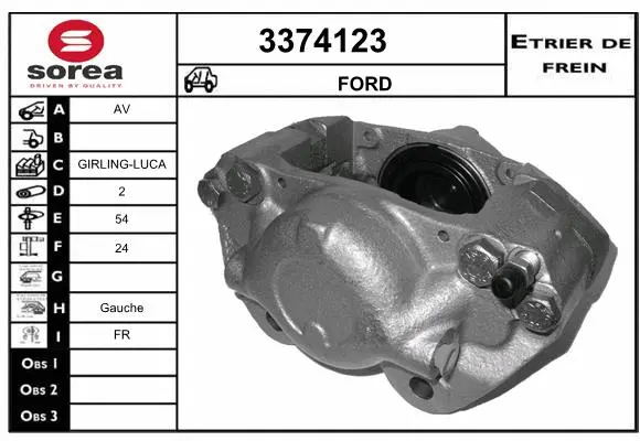 Brake Caliper (3374123)