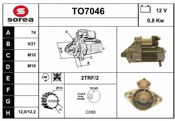 Starter (TO7046)