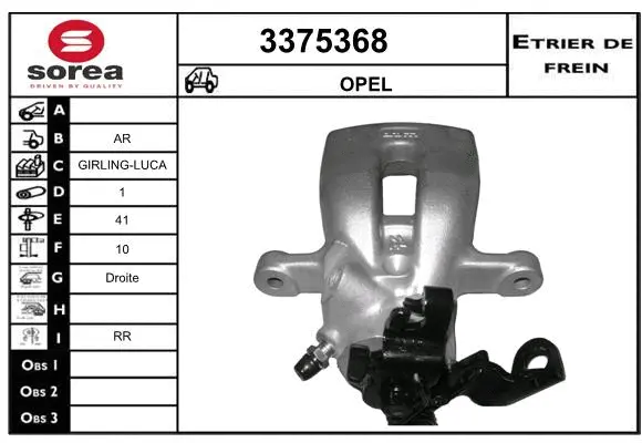 Brake Caliper (3375368)