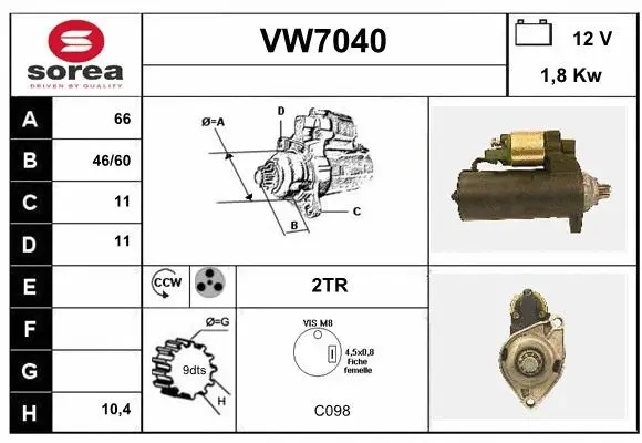 Starter (VW7040)
