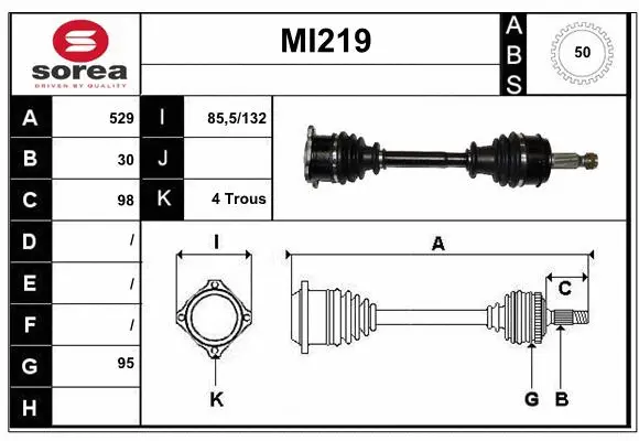 Drive Shaft (MI219)