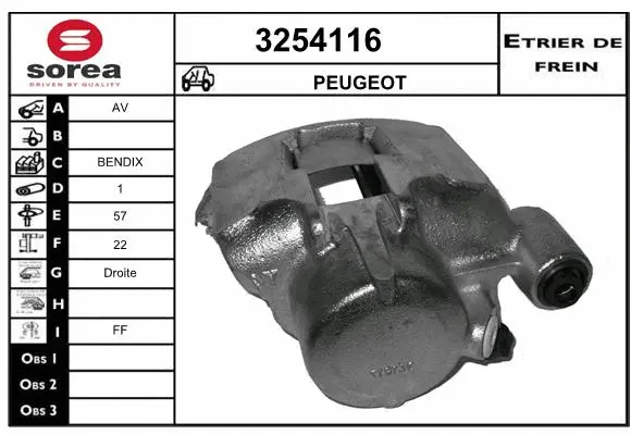 Brake Caliper (3254116)