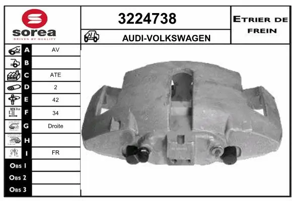 Brake Caliper (3224738)