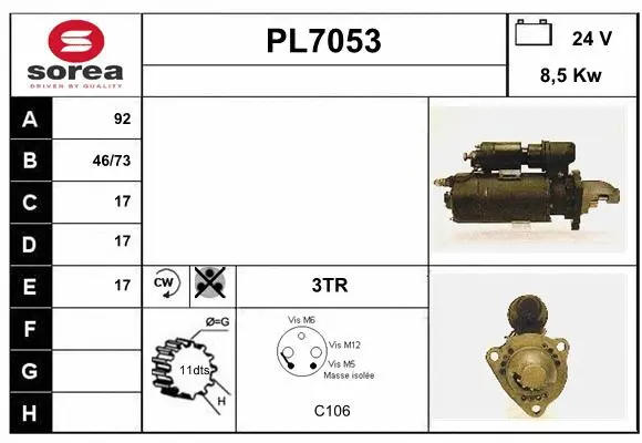 Starter (PL7053)