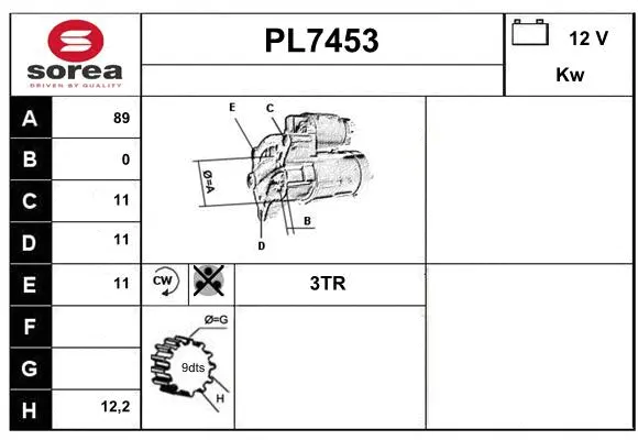 Starter (PL7453)