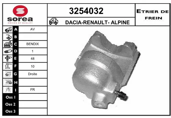 Brake Caliper (3254032)