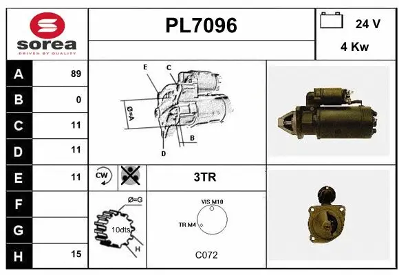 Starter (PL7096)