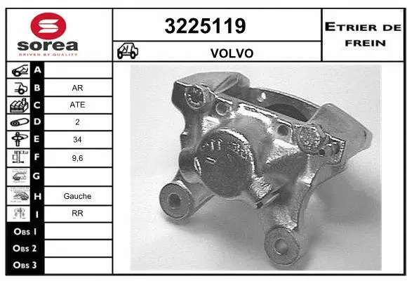 Brake Caliper (3225119)