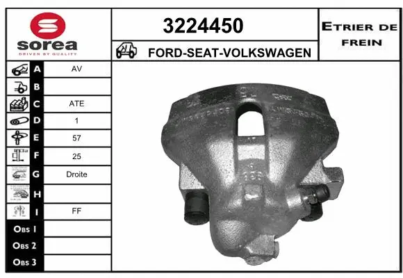 Brake Caliper (3224450)