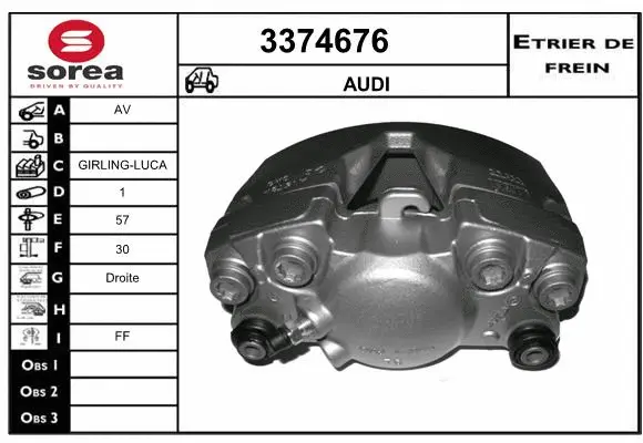 Brake Caliper (3374676)