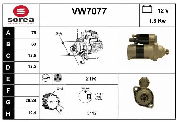 Starter (VW7077)
