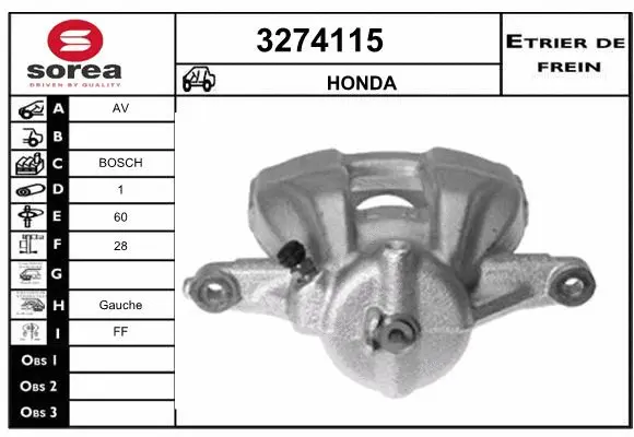 Brake Caliper (3274115)