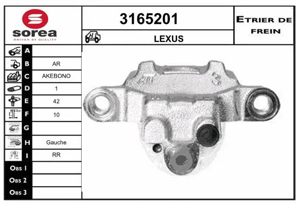 Brake Caliper (3165201)