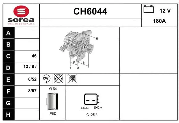Alternator (CH6044)