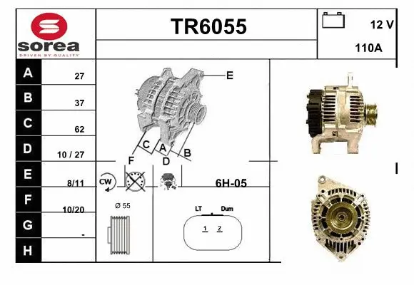 Alternator (TR6055)