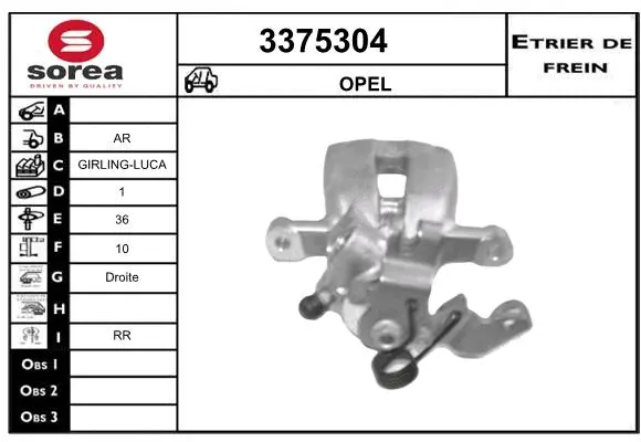 Brake Caliper (3375304)