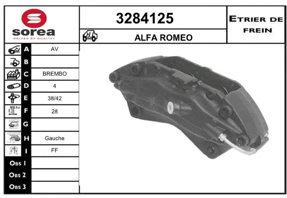 Brake Caliper (3284125)