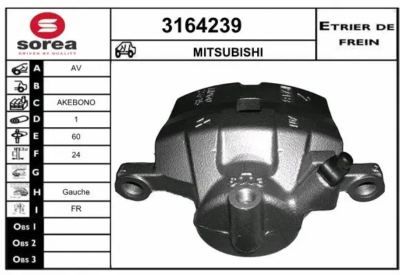 Brake Caliper (3164239)