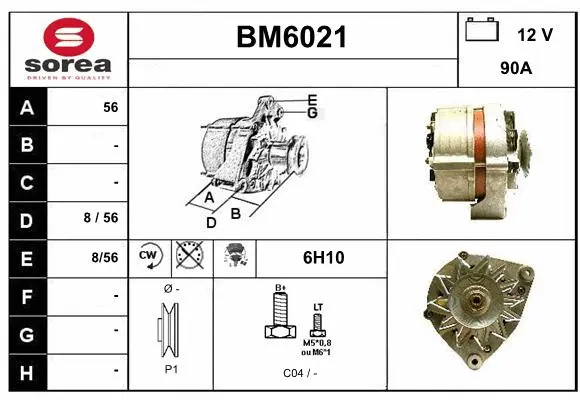 Alternator (BM6021)