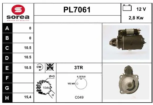 Starter (PL7061)