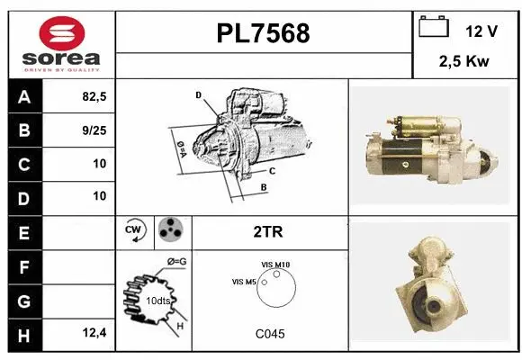 Starter (PL7568)