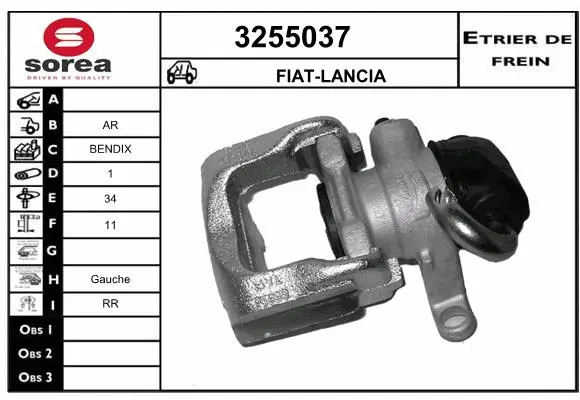 Brake Caliper (3255037)