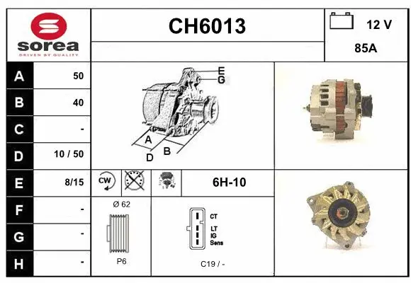 Alternator (CH6013)