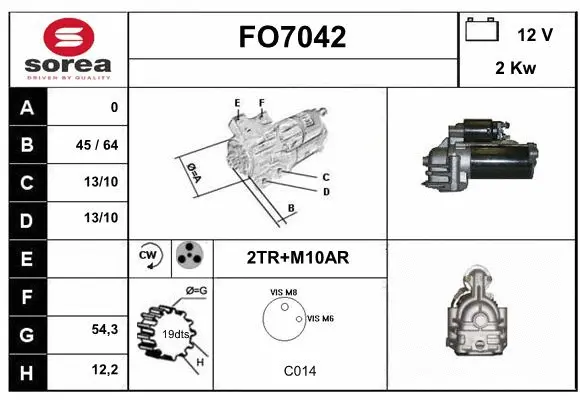 Starter (FO7042)