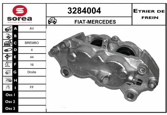 Brake Caliper (3284004)