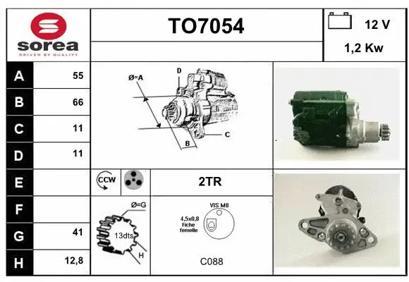 Starter (TO7054)