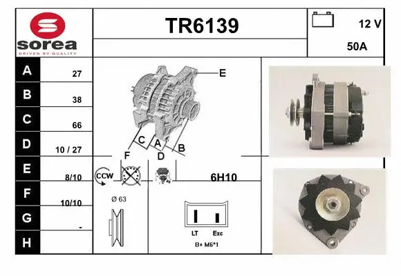 Alternator (TR6139)
