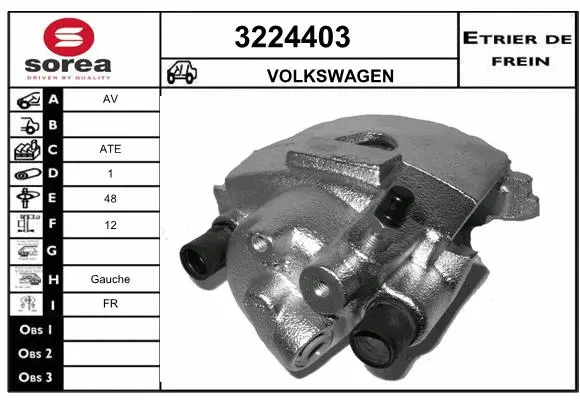 Brake Caliper (3224403)
