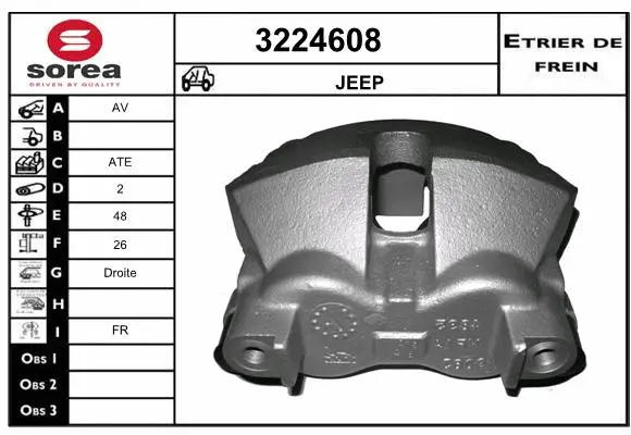 Brake Caliper (3224608)