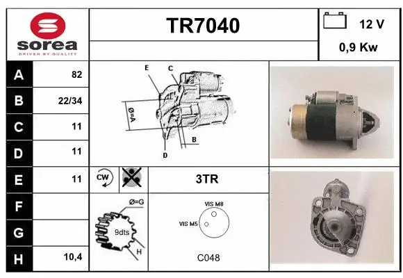 Starter (TR7040)