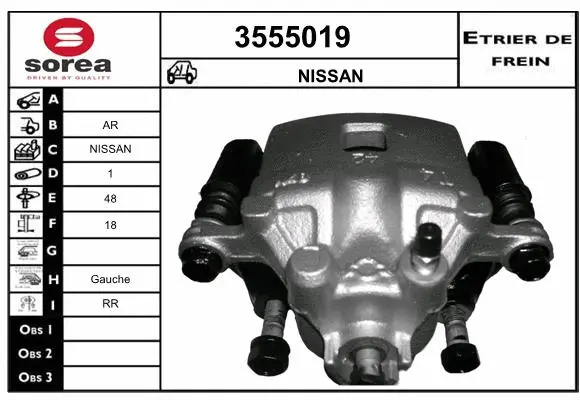 Brake Caliper (3555019)