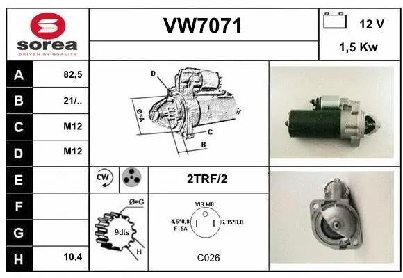 Starter (VW7071)
